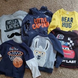 Boy's Sweatshirt and Hoodie Lot (6)